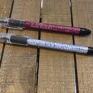 Pentel R.S.V.P. Fine Glitter Pens - Pink & Iridescent